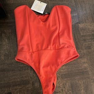 **NWT** Missguided strapless bodysuit